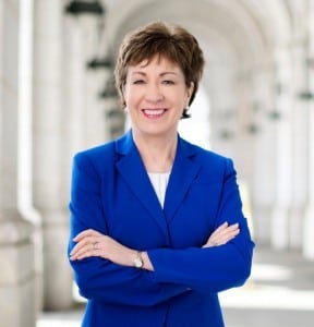 Sen. Susan Collins of Maine was one of five Republicans who affirmed that human activity contributes significantly to climate change.