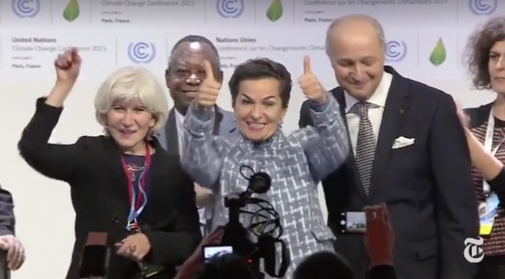 Paris agreement on climate
