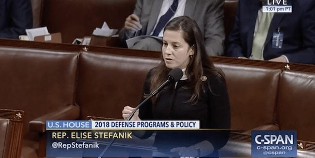 Rep. Elise Stefanik (R-NY) Climate Solutions Caucus