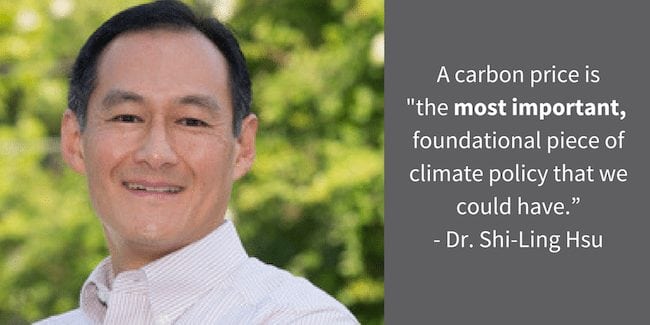 Dr. Shi-Ling Hsu Citizens' Climate Lobby carbon tax economist Dr. Hsu