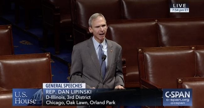 Rep. Dan Lipinski Climate Solutions Caucus House floor speech