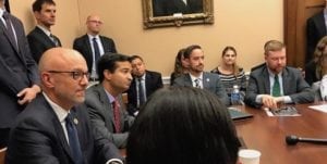 Climate caucus meeting