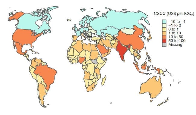 social costs of carbon
