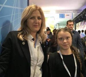 Cathy Orlando Greta Thunberg climate strike