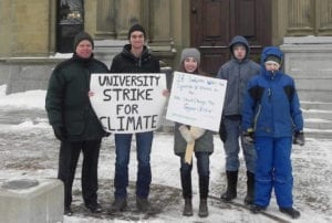Dominique Deveaux youth climate strike