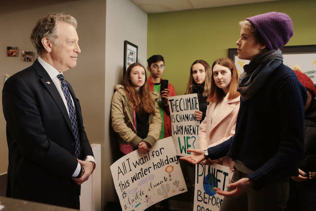 George Heyman youth climate strike