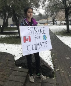 Sophia Mathur climate strike