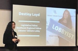 Destiny Loyd youth climate