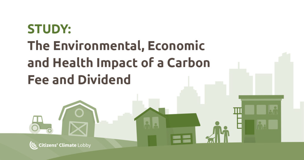STUDY: The Environmental, Economic and Health Impact of a Carbon Fee and Dividend