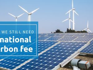 Why we still need a national carbon fee