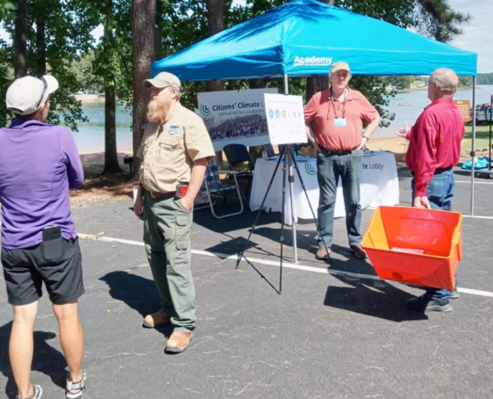 CCLers connect with conservatives at local hunting and fishing event, climate change solutions