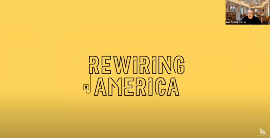 Rewiring America logo; price on carbon; carbon price; volunteers