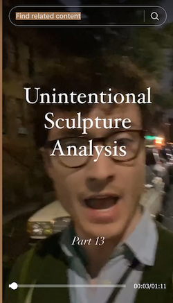 unintentional sculpture analysis