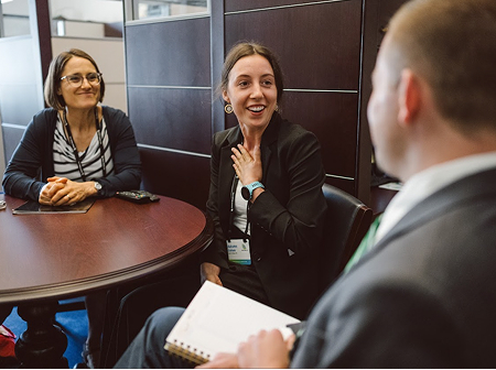 volunteers on lobby day