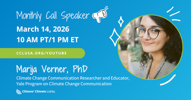 Dr. Marija Verner Monthly Call graphic announcement featuring headshot and title